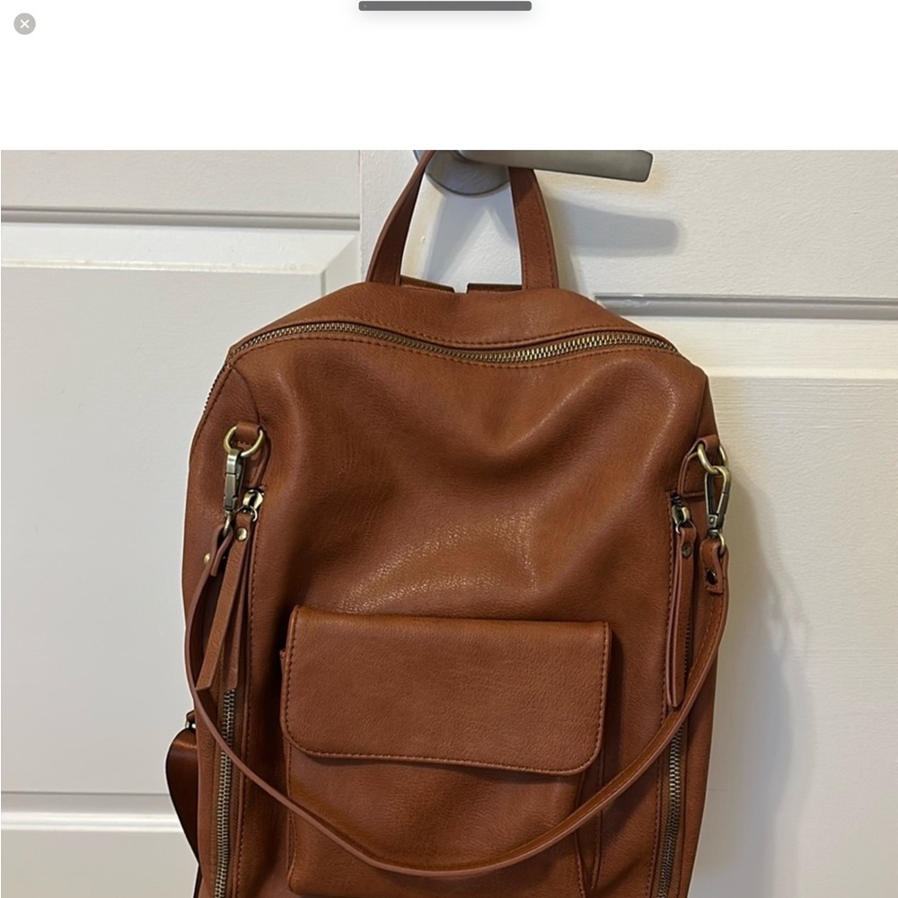 BROWN BACKPACK NWOT